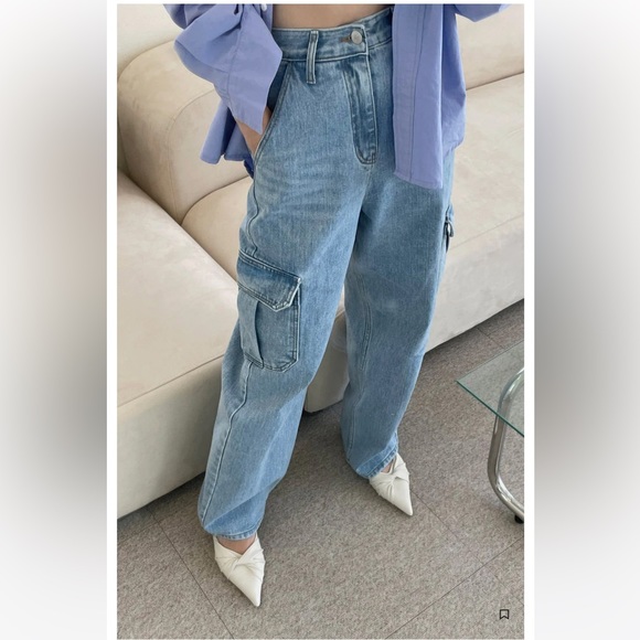 The Frankie Shop Denim - Frankie a shop Kai Cargo Jeans